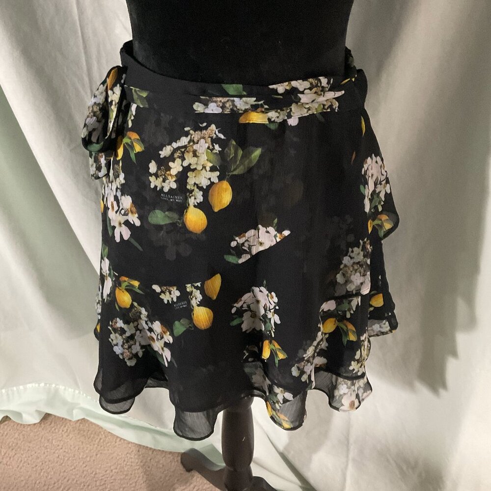 All Saints women's printed skort size 8